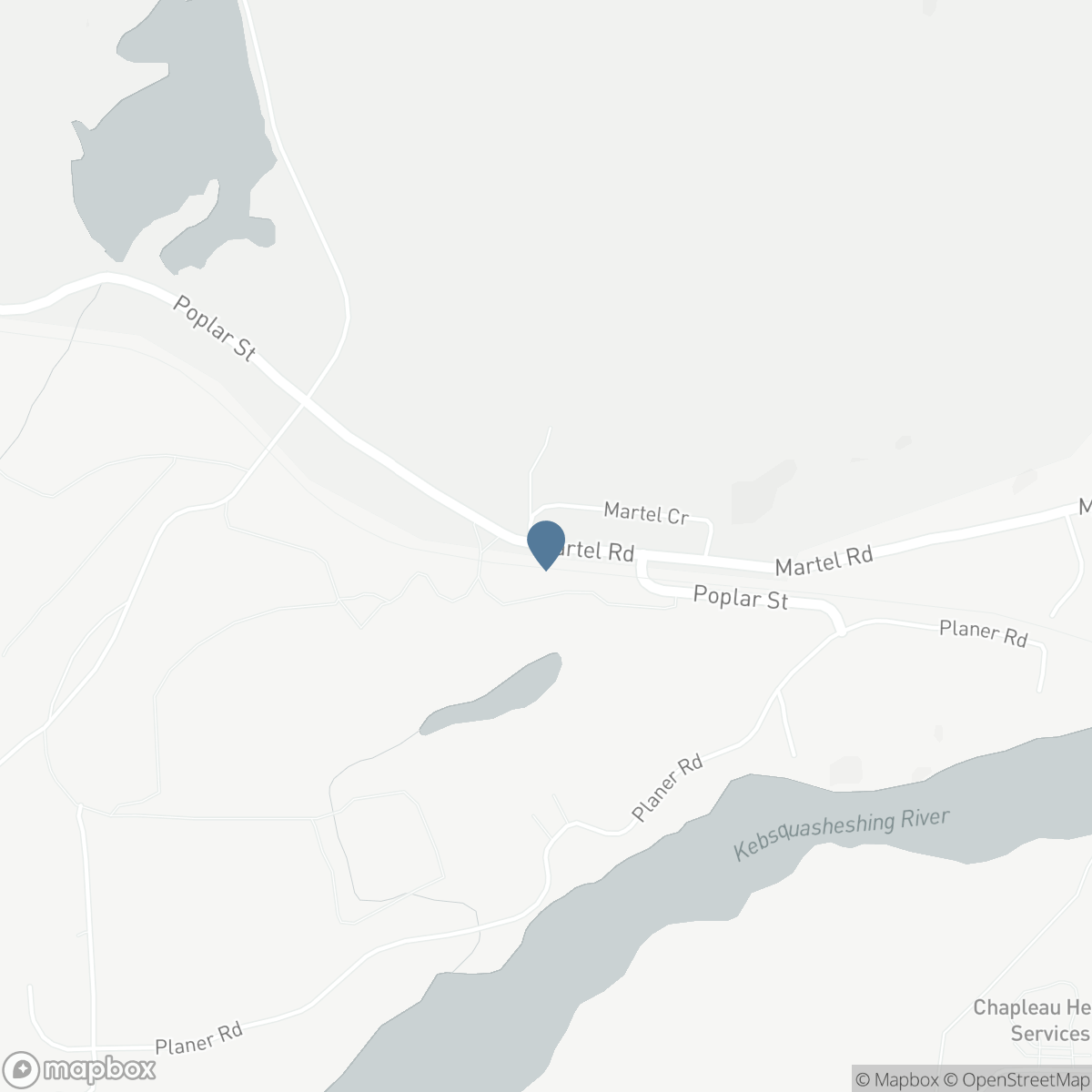 300 Martel RD, Chapleau, Ontario P0M 1K0